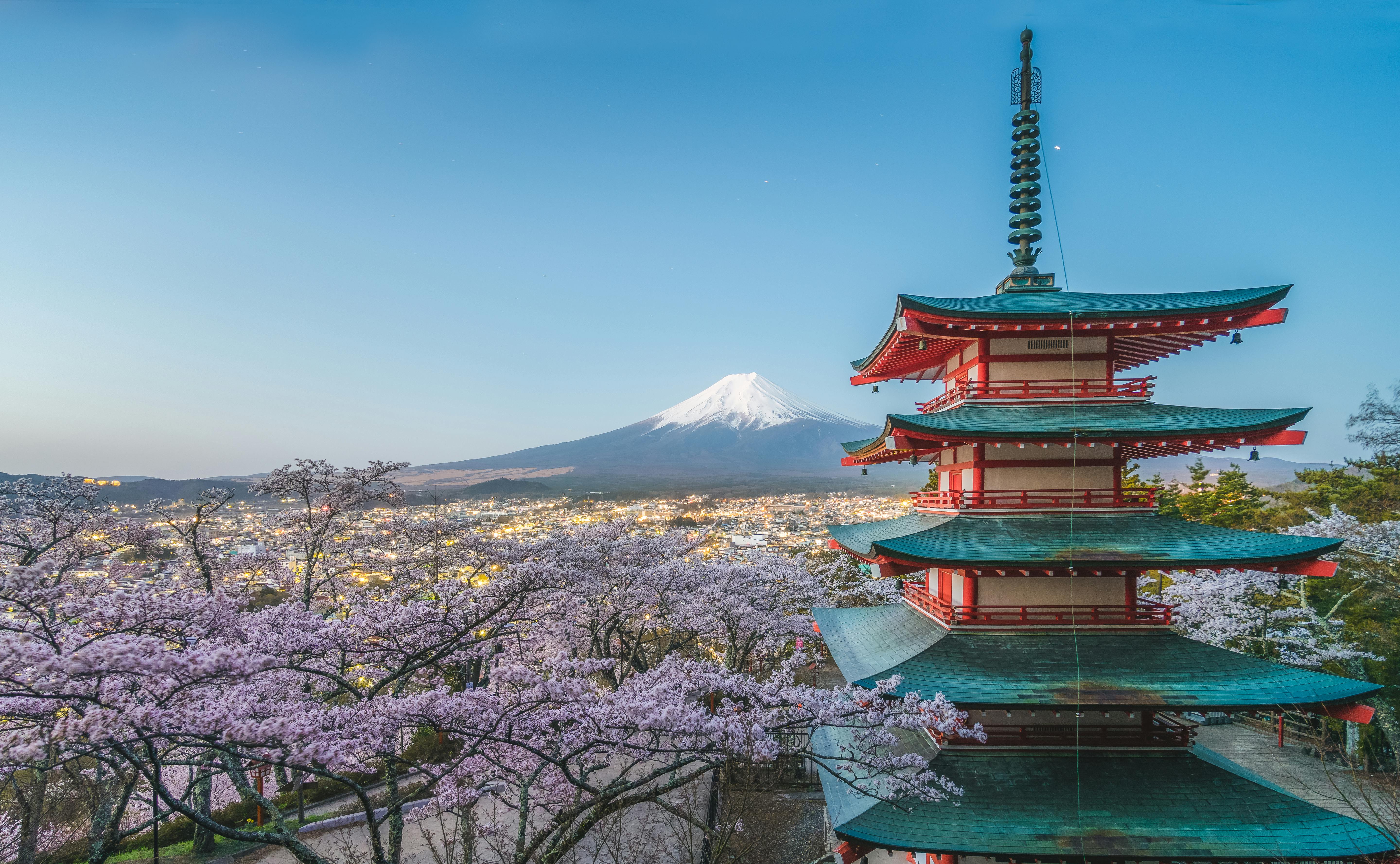 Mount Fuji & Chureito Pagoda